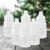 Ausla Pack of 100 2ml Plastic Dropper Bottle, Squeezable Eye