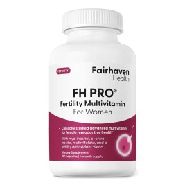 Inositol Fairhaven Health Pro Women 180 Cápsulas Fertilidad Femenina