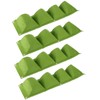 4Pcs 4 Pocket Plant Grow Bag Wall Mounted Reusable Degradable