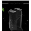 YEHEI Semicircular Yoga Cylinder Fitness Equipment Yoga Foam Roller Black