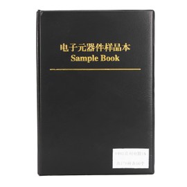 Resistance Pattern Book, 0R Ohm - 10M Ohm 170 Value 8500 Pieces 1% All Series SMD Resistor 0402 Combo Pattern Book Kit SMT Pack Box Book