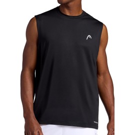 Head Zephyr - Playera sin Mangas de Malla para Hombre, Ajuste estándar, Material de Malla Ligera y Transpirable
