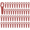 Create idea 50pcs Plastic Blades Replacement Compatible with Challenge MEH29