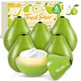 6 Pack Moisturizing Hand Cream Gifts Set, Bulk Hand Lotion for Dry Cracked Hands, Baby Shower Party Favors, Teacher Appreciation Gifts, Birthday Gifts and Bridal Shower Gifts, 1.06 Oz (Pear)