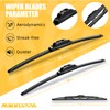 MIKKUPPA 26"+16"+13" Windshield Wiper Blades Replacement for 2012-2016 Honda CRV