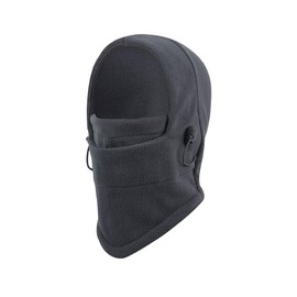 Kids-Warm-Balaclava Ski-Mask Boy-Girls Shiesty Mask Windproof Flying Tiger Hat for Winter Riding Outdoor Head-Neck-Cover Gray