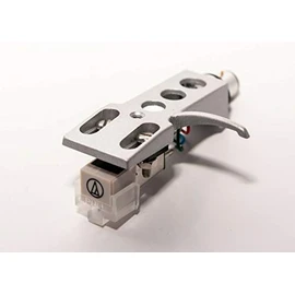 Silver Headshell, AT-3600L Cartridge and Stylus, Needle for Pioneer PLX-1000, PL-518, PL-530, PL-A35, PLX-500, PL-560, PL-200, PL-516, PL-255, PL-200X, XL-A700, PL-A45D