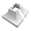 Deck Post Base Cover – Durable, Snap-Together Shoe Base Instantly