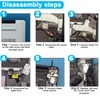 ZHUROUPU 2 Pcs DC Power Jack Charging Port Socket Plug