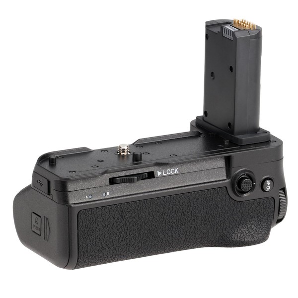 FocusFoto Pro Vertical Multi Power Battery Pack Grip Holder for Nikon Z8 Full Frame Mirrorless Camera Replacement for MB-N12, Support up to Two EN-EL15C Batteries (Batteries NOT Included)