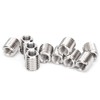 Threaded Inserts For Wood With Bolts, Furniture Screws, 303 stainless