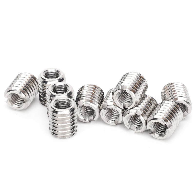 Threaded Inserts For Wood With Bolts, Furniture Screws, 303 stainless