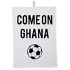 Hippowarehouse World Cup COME ON GHANA Tea Towel Eco Printed
