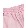 Ecolala Girls Bow Wide Leg Cargo Pants Elastic Waist Hip