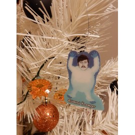 Set of 6 Serial Killer Holiday Christmas Ornament True Crime Horror Retro Lot 1