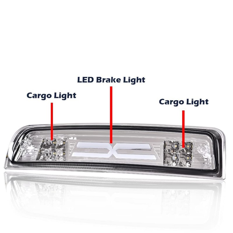 CHEDA Third Brake Light Cargo Lamp Tinted 3D LED Bar
