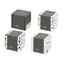 Satino Kosmetiktücher Box – 3-lagig - 12 x 60 Blatt – Kosmetiktücher 3lagig - 720 Stk. - 12 Boxen mit 60 Tücher – supersoft – Made in Germany