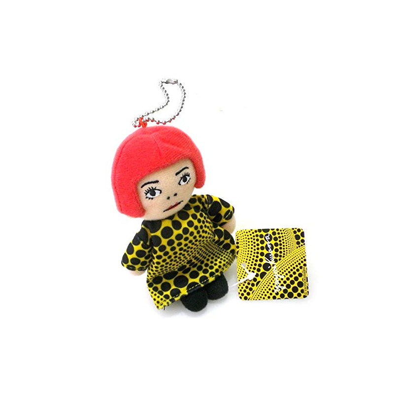 Yayoi Kusama Plush Toy, Strap, Accessory, YAYOI-chan, Polka Dot, Mascot,