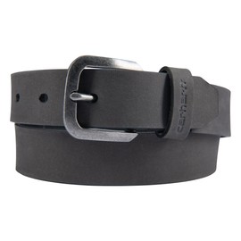 Carhartt Women's Casual Rugged Belts, Available in Multiple Styles, Colors & Sizes, Small, Saddle Leather Belt (Black)