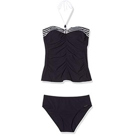 Sunflair Women's Tankini Basic Midnight Blue 30, 8 (Size: 38B)