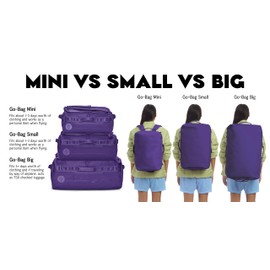 Baboon to the Moon Go-Bag Big Duffle Bag - Stylish, Compact, Large Travel Bag Lightweight, Durable, Water-Resistant for Men and Women (Yellow)