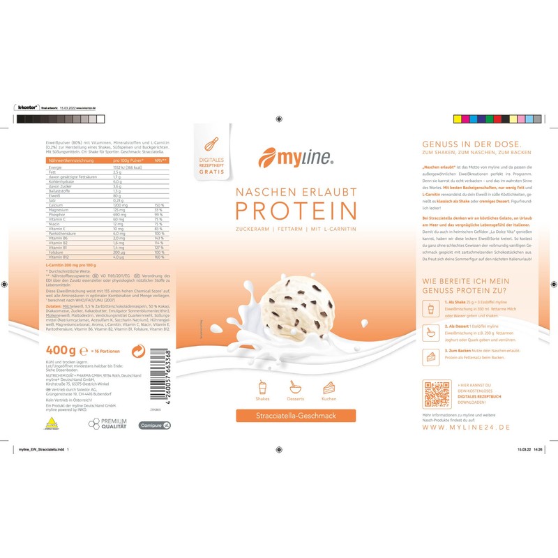 myline Protein Stracciatella