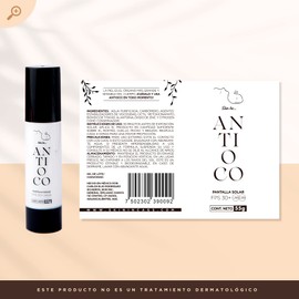 Skin Inc | Antioco Protector Solar FPS 30 Aroma Coco 60 gr