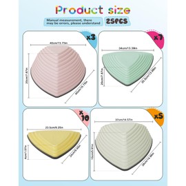 Kids Stepping Stones 25 Sets Macaron,Balance Stepping Stone Non-slip Sensory Toys for Children,Toddler Stepping Stones Widening Material,Thickening River Stones for Promoting Coordination Trains