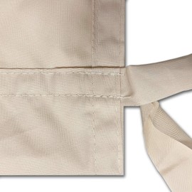 Alion Home Rod Pocket Waterproof Universal Replacement Shade Canopy Top Cover for Pergola (14' x 10', Beige)