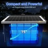 Solar Bug Zapper Outdoor for 2000 sq.ft, Portable Mosquito Zapper