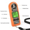 Kethvoz 816B Digital Anemometer, Handheld Wind Speed Meter for HVAC