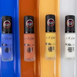 Base De Maquillaje Liquido La Girl Pro Color Matte 30 Ml Tono White