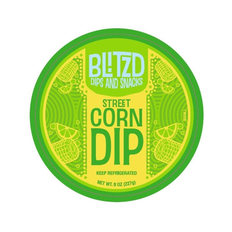 Blitzd Street Corn Dip, 8 oz, 4 Pack