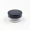 [SS62] 5g small portion container transparent plastic empty bottle (black) / [에스에스62]5g 소분용기 투명 플라스틱 공병(블랙)