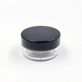 [SS62] 5g small portion container transparent plastic empty bottle (black) / [에스에스62]5g 소분용기 투명 플라스틱 공병(블랙)