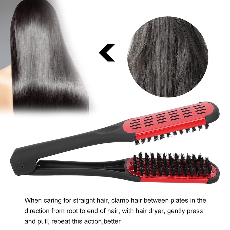 Cepillo para Alisar el Cabello Peine de Cerdas Cepillo de