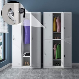 DesertBoy 4Pack Cabinet Lock, 16mm Cam Lock with Unique Key and Tag, Ideal for Cupboards, Lockers, Cabinets & more