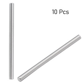FOCMKEAS 10 PCS Dowel Pins 6 mm Dia. x 40 mm/1.57" Length 304 Stainless Steel Shelf Support Pegs Pin Metal Rod Fasten Elements Used On Location