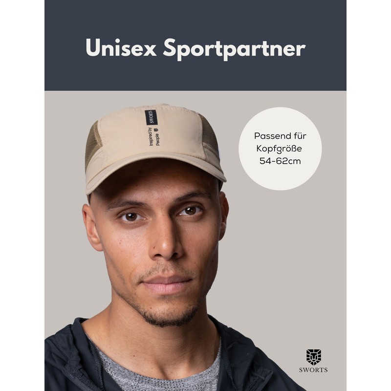 SWORTS Essential Running Cap I Super Soft Running Cap with