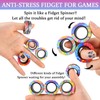 Cevioce Cevioce 9Pcs Magnetic Rings Fidget Toy Set, ADHD Anxiety