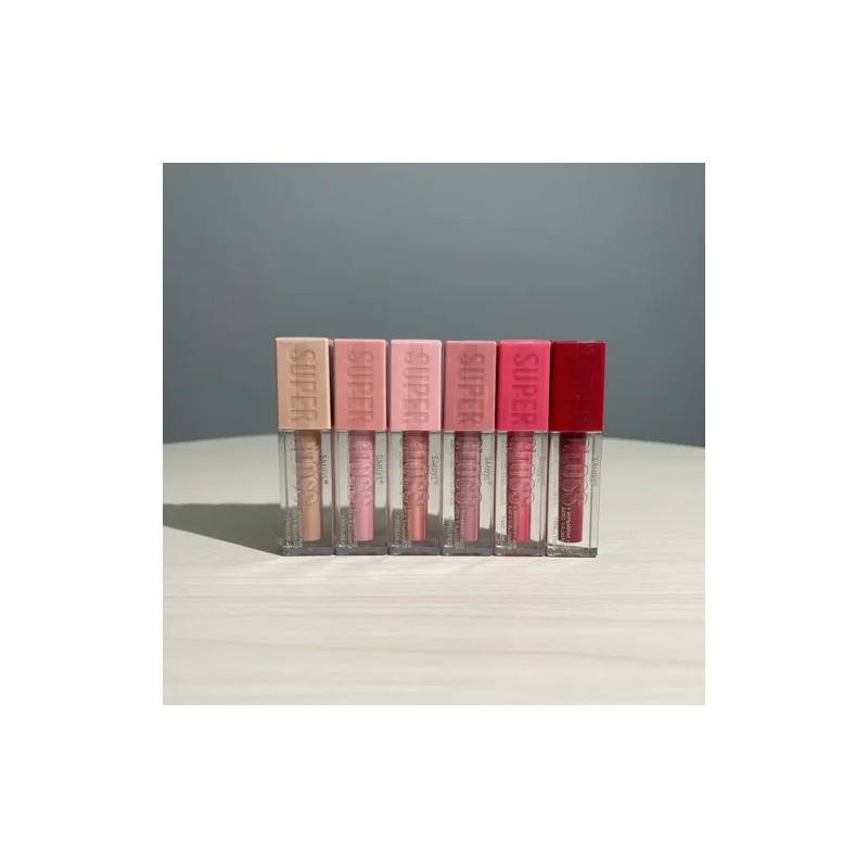 Labiales Liquidos Intensa Cobertura Set De 6 Varios Tonos