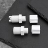 LT Easiyl 2pcs Chlorinator Check Valve Compression Nut Inlet Fitting