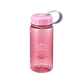 Lock&amp;Lock Eco Slim Water Bottle 400ml Light Pink / 락앤락 에코슬림물병 400ml 라이트핑크
