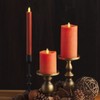 Luminara - Flameless Battery Operated Taper Candle - Burnt Orange