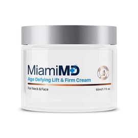 MD Miami MD Age Defying Lift & Firm Cream For Neck & Face BHA Free - 50 ml