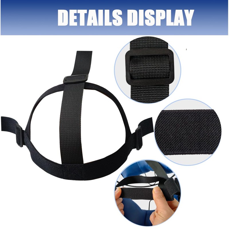 2PCS Elastic Catcher Mask Harness Replacement, Adjustable Strap for Baseball