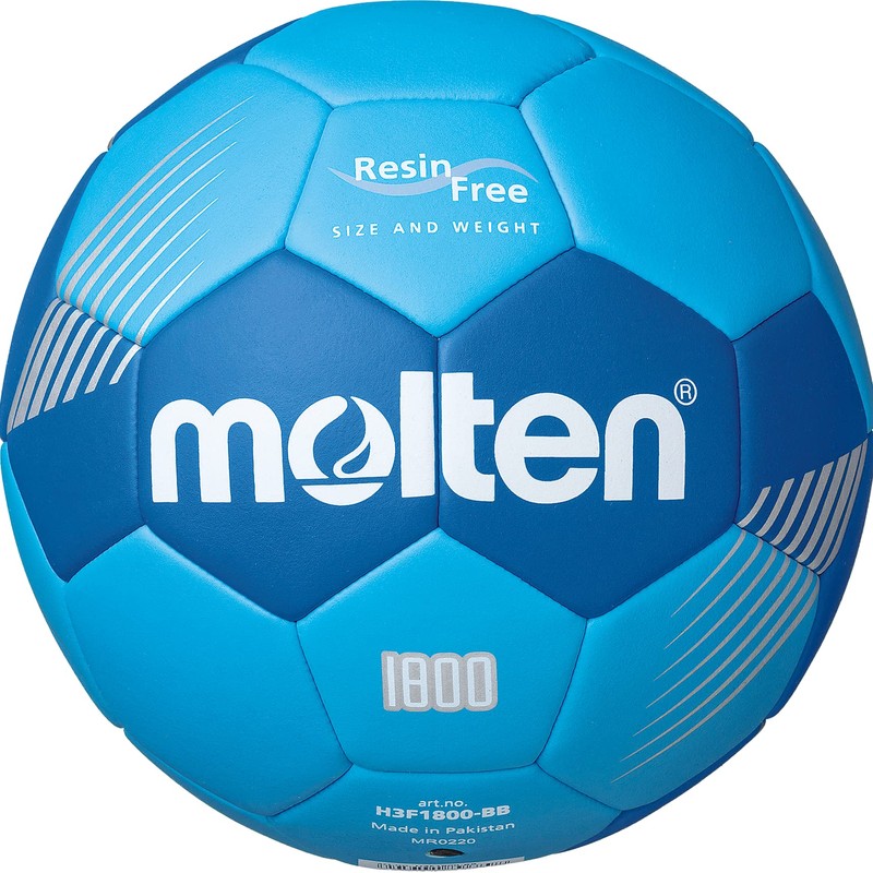 Molten Handball H3F1800-BB Resin-Free Size 3 Light Blue / Blue