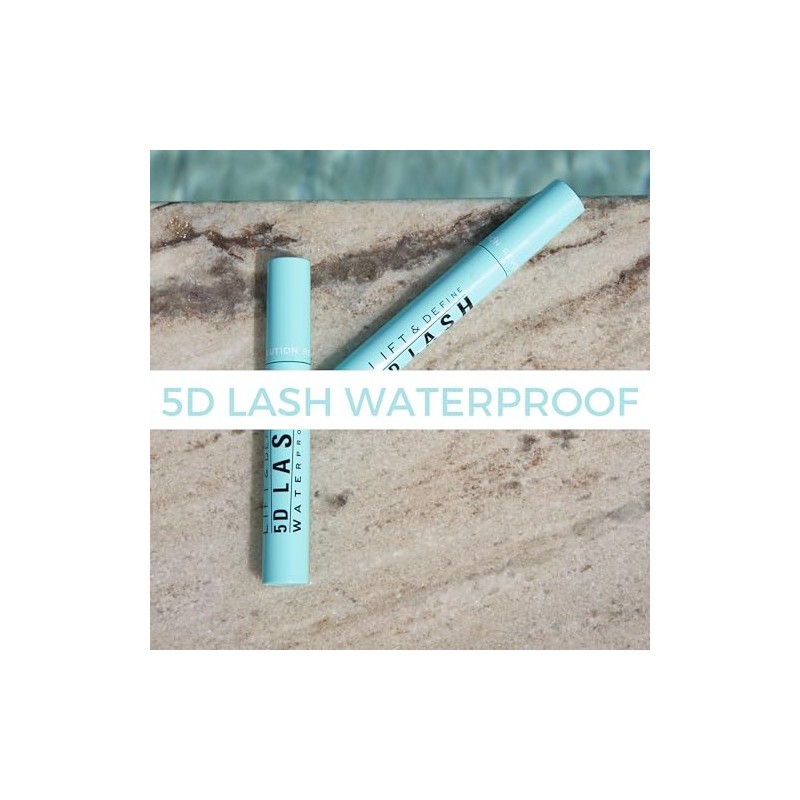 Revolution Beauty London 5D Lash Waterproof Mascara, Add Volume, Impact