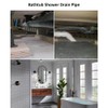 Nagoyuki Low Profile 1 1/2 P Siphon, Flexible Bathtub Shower