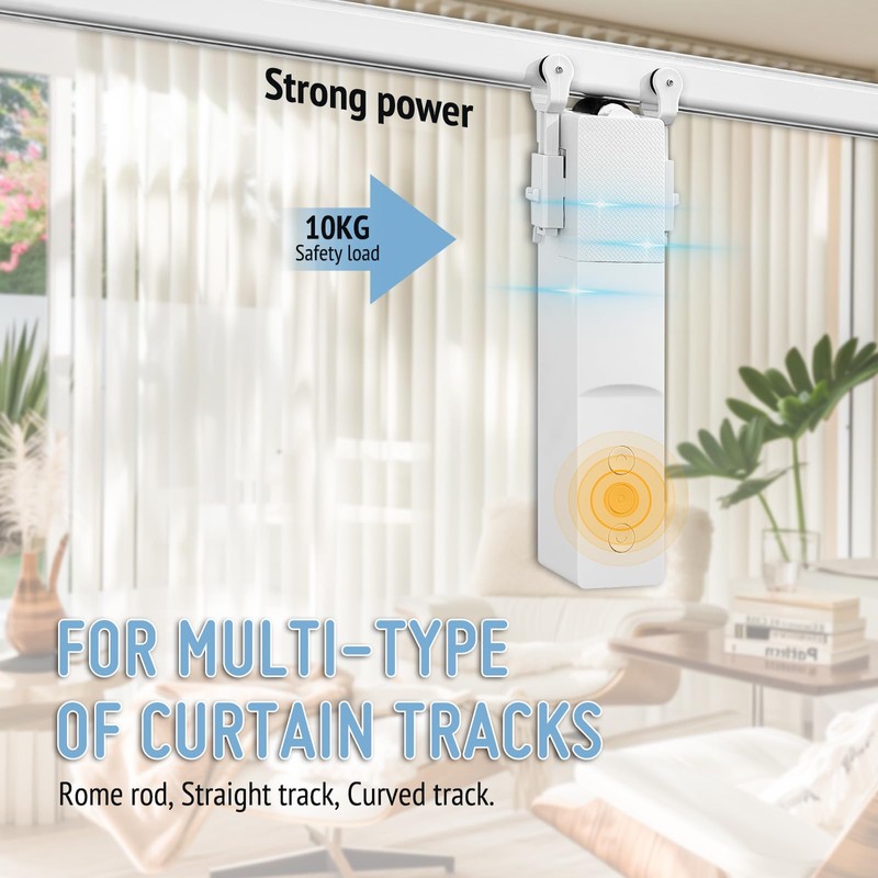 Keego Automatic Curtain Opener and Closer Smart Curtain Opener with